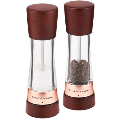 Cole & Mason Derwent Salz- & Pfeffermühle Set - Salz- & Pfeffermühlen - Roségold Cole & Mason Derwent Salz- & Pfeffermühle Set - Salz- & Pfeffermühlen - Roségold