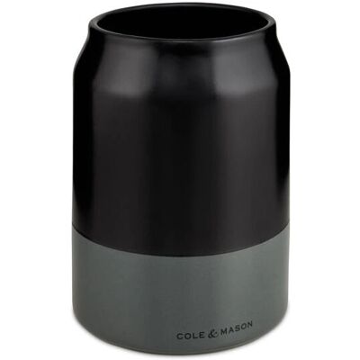 Cole & Mason Linton Keramik Küchenutensil Topf - Grau & Schwarz Cole & Mason Linton Keramik Küchenutensil Topf - Grau & Schwarz