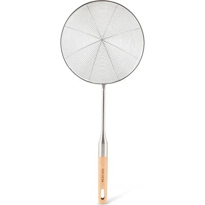 Ken Hom Edelstahl Drahtsieb - 19,5cm - Küchenutensil Ken Hom Edelstahl Drahtsieb - 19,5cm - Küchenutensil