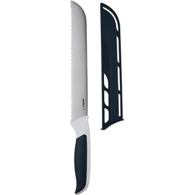 Coltello da pane Comfort Zyliss - 20,5cm - Bianco - Grigio - Coltello da pane Coltello da pane Comfort Zyliss - 20,5cm - Bianco - Grigio - Coltello da pane