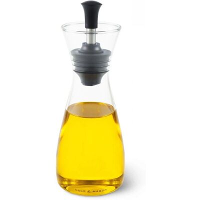 Cole & Mason H103019 Glass Oil & Vinegar Pourer - Elegant & Practical Cole & Mason H103019 Glass Oil & Vinegar Pourer - Elegant & Practical