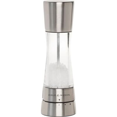 Cole & Mason Derwent Edelstahl Gourmet Salz Mühle - 190mm Cole & Mason Derwent Edelstahl Gourmet Salz Mühle - 190mm