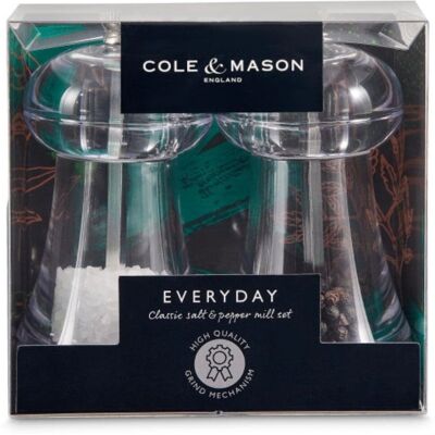 Cole & Mason Everyday Salt & Pepper Set - 4 Pack Cole & Mason Everyday Salt & Pepper Set - 4 Pack