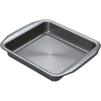 Circulon Momentum BW Cake Tin Grey Steel Non Stick Square Baking Mould - 9" - Cake Tin Circulon Momentum BW Cake Tin Grey Steel Non Stick Square Baking Mould - 9" - Cake Tin