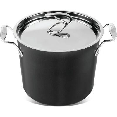 Olla de acero anodizado duro Circulon Style de 24cm con tapa Olla de acero anodizado duro Circulon Style de 24cm con tapa