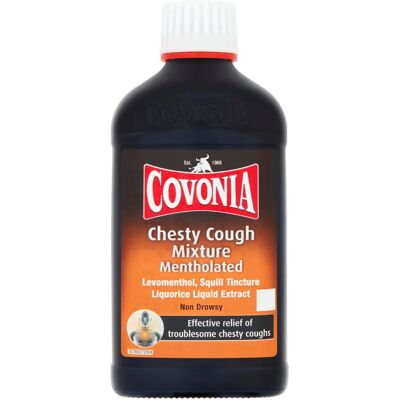 Covonia Chesty Cough Mentholated - 300ml Covonia Chesty Cough Mentholated - 300ml