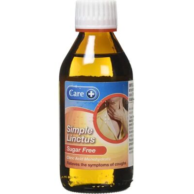 Care+ Simple Linctus 200ml - Cough Syrup Care+ Simple Linctus 200ml - Cough Syrup
