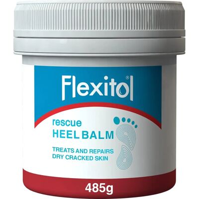 Flexitol Rescue Heel Balm - Deep Hydration for Dry & Cracked Skin - 485g Flexitol Rescue Heel Balm - Deep Hydration for Dry & Cracked Skin - 485g