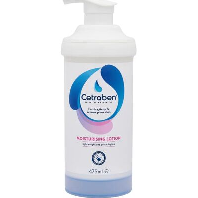 Cetraben Moisturising Lotion 475ml - Skin Care for Dry & Eczema Skin Cetraben Moisturising Lotion 475ml - Skin Care for Dry & Eczema Skin