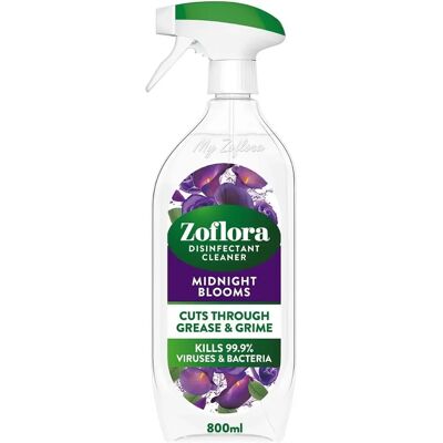 Zoflora Midnight Blooms Floral Disinfectant - 800ml Zoflora Midnight Blooms Floral Disinfectant - 800ml