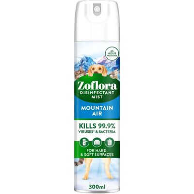 Zoflora Mountain Air 300ml Air Freshener Disinfectant - Air Freshener Zoflora Mountain Air 300ml Air Freshener Disinfectant - Air Freshener