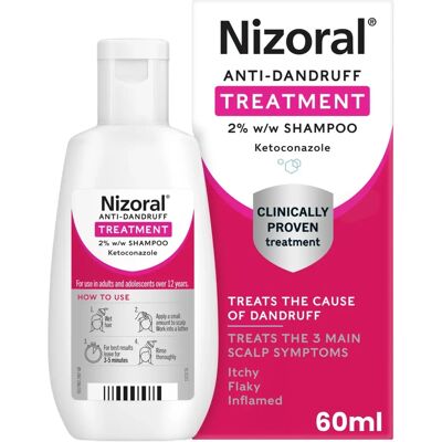 Nizoral Anti-Dandruff Shampoo - 60ml Nizoral Anti-Dandruff Shampoo - 60ml