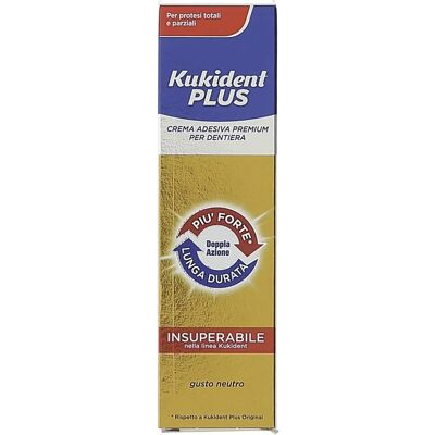 Procter & Gamble Kukident Plus Crema Adhesiva para Prótesis - 40g Procter & Gamble Kukident Plus Crema Adhesiva para Prótesis - 40g