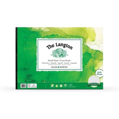 Daler-Rowney Langton Watercolour Cold Press Pad - Watercolour Paper Daler-Rowney Langton Watercolour Cold Press Pad - Watercolour Paper