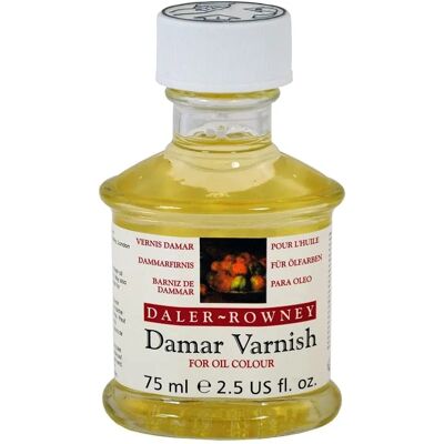 Daler-Rowney Damar Lack - 75ml - Harzbasierter Lack für Öl- und Acrylbilder Daler-Rowney Damar Lack - 75ml - Harzbasierter Lack für Öl- und Acrylbilder