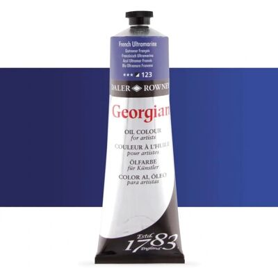 Peinture à l'huile Georgia Ultramarine Daler-Rowney - Couleur à l'huile - Publicité Peinture à l'huile Georgia Ultramarine Daler-Rowney - Couleur à l'huile - Publicité