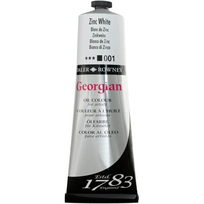 Daler-Rowney Couleurs à l'huile Géorgiennes Blanc de Zinc - Peinture à l'huile - Publicité Daler-Rowney Couleurs à l'huile Géorgiennes Blanc de Zinc - Peinture à l'huile - Publicité