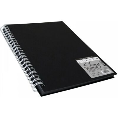 Daler-Rowney Ebony A3 Spiral Bound Sketchbook - Art Supplies Daler-Rowney Ebony A3 Spiral Bound Sketchbook - Art Supplies