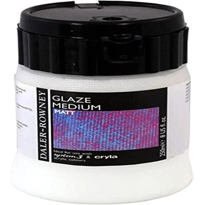 Daler-Rowney Daler-Rowney Glaze Medium - Matt - 250ml - Acrylic Medium Daler-Rowney Daler-Rowney Glaze Medium - Matt - 250ml - Acrylic Medium