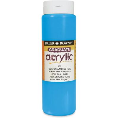 Daler-Rowney 123500130 Graduate Acrylic Paint - Water-based, 500ml Daler-Rowney 123500130 Graduate Acrylic Paint - Water-based, 500ml