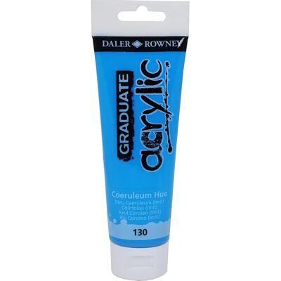 Daler-Rowney Graduate Acrylic Paint - Coeruleum Hue Daler-Rowney Graduate Acrylic Paint - Coeruleum Hue