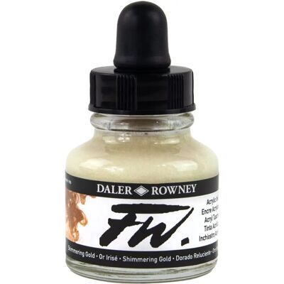 Tinta acrílica de artistas FW de Daler-Rowney - 29,5ml - Múltiples colores Tinta acrílica de artistas FW de Daler-Rowney - 29,5ml - Múltiples colores