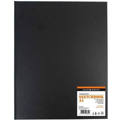 Croquera de Daler-Rowney A4 Tapa dura Hojas blancas - Cuaderno de dibujo Croquera de Daler-Rowney A4 Tapa dura Hojas blancas - Cuaderno de dibujo