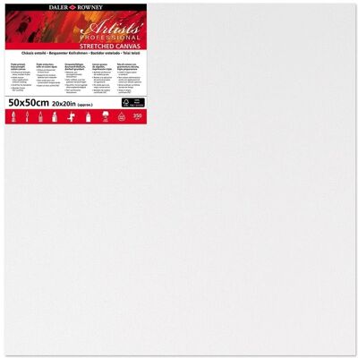 Toile d'artiste Daler-Rowney 50x50cm - toile Toile d'artiste Daler-Rowney 50x50cm - toile