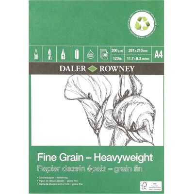 Papier Recyclé Daler-Rowney A4 - Papier Papier Recyclé Daler-Rowney A4 - Papier