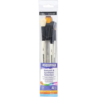 Daler-Rowney Graduate Watercolour Brush Set - Art Supplies Daler-Rowney Graduate Watercolour Brush Set - Art Supplies