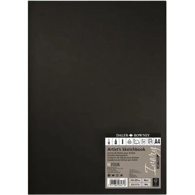 Daler-Rowney Elfenbein A4 Softcover Skissbuch - Skissbuch Daler-Rowney Elfenbein A4 Softcover Skissbuch - Skissbuch