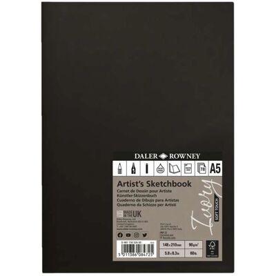 Daler-Rowney Ivory A5 Softbound Sketchbook - Sketchbook Daler-Rowney Ivory A5 Softbound Sketchbook - Sketchbook