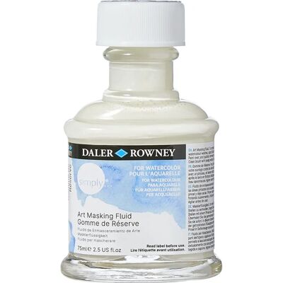 Daler-Rowney Simply Art Masking Fluid - Protection pour aquarelle - Publicité Daler-Rowney Simply Art Masking Fluid - Protection pour aquarelle - Publicité