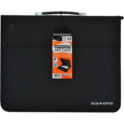 Custodia d'arte Daler-Rowney D826100300 A3 - 3 Anelli Custodia d'arte Daler-Rowney D826100300 A3 - 3 Anelli