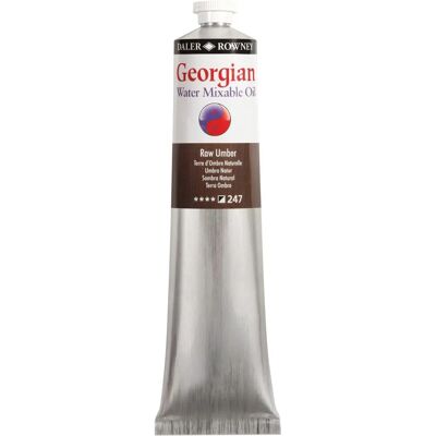 Daler-Rowney Georgian Wasserlösliche Ölfarben - 200ml Ivory Black Daler-Rowney Georgian Wasserlösliche Ölfarben - 200ml Ivory Black