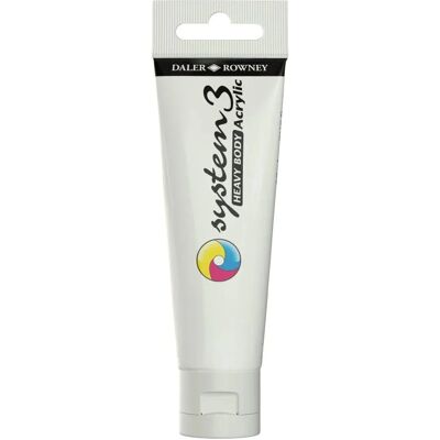 Daler-Rowney Grey Acrylic Paint - 59ml System3 Daler-Rowney Grey Acrylic Paint - 59ml System3