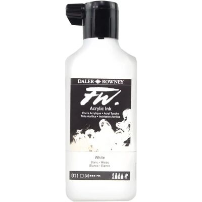 Daler-Rowney FW Künstlerische Acrylfarbe 180ml Weiß Daler-Rowney FW Künstlerische Acrylfarbe 180ml Weiß