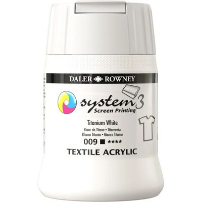 Daler-Rowney Couleur Acrylique pour Sérigraphie Textile - 250ml - Publicité Daler-Rowney Couleur Acrylique pour Sérigraphie Textile - 250ml - Publicité