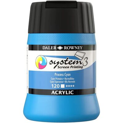 Pintura Acrílica para Serigrafía Negra de Daler-Rowney - 250ml - Materiales Artísticos Pintura Acrílica para Serigrafía Negra de Daler-Rowney - 250ml - Materiales Artísticos