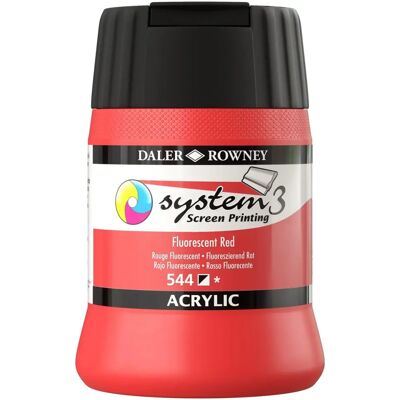 Daler-Rowney Color de Acrílico para Serigrafía Negro - 250ml Daler-Rowney Color de Acrílico para Serigrafía Negro - 250ml