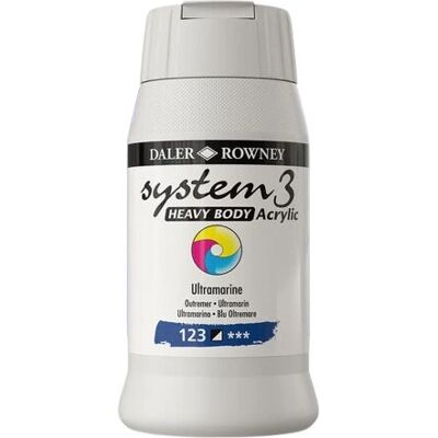 Colori acrilici Heavy Body System3 Daler-Rowney - 500ml Colori acrilici Heavy Body System3 Daler-Rowney - 500ml