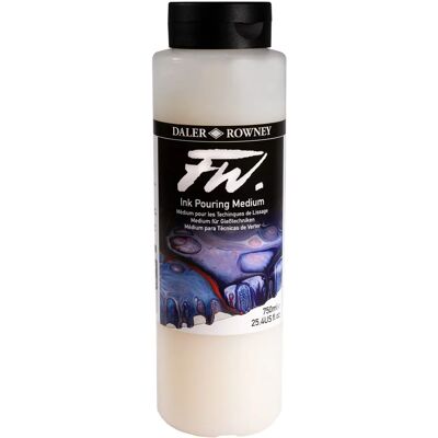 Daler-Rowney D160750001 FW Acrylic Ink Pouring Medium - Art Supplies Daler-Rowney D160750001 FW Acrylic Ink Pouring Medium - Art Supplies