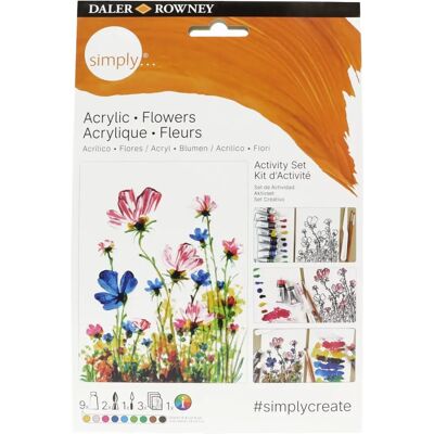 Daler-Rowney Simply Acrylic Activity Set - Art Supplies Daler-Rowney Simply Acrylic Activity Set - Art Supplies