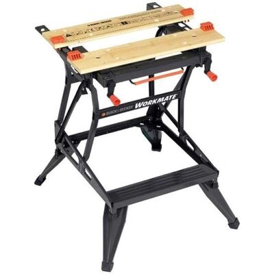 Banco da lavoro Black & Decker WM550 - Regolabile, Pieghevole, resistente Banco da lavoro Black & Decker WM550 - Regolabile, Pieghevole, resistente