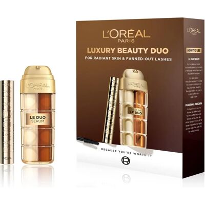 L'Oréal Paris Serum Le Duo X Panorama Mascara Beauty Set - Beauty Set L'Oréal Paris Serum Le Duo X Panorama Mascara Beauty Set - Beauty Set