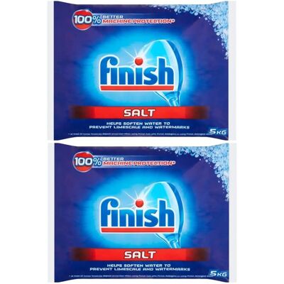 Reckitts Finish Dishwasher Salt 5kg - Limescale Protection Reckitts Finish Dishwasher Salt 5kg - Limescale Protection