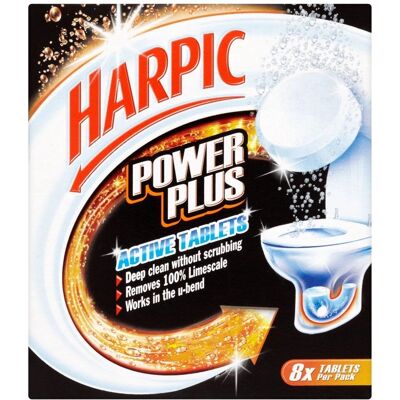 Harpic Power Plus Limescale Remover Tablets - Limescale Remover Tablets Harpic Power Plus Limescale Remover Tablets - Limescale Remover Tablets