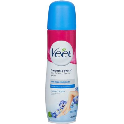 Veet Spray-On Hair Removal Cream 2x150ml Veet Spray-On Hair Removal Cream 2x150ml