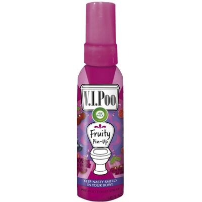 Air Wick - VIPoo - Fruity Pin-Up - Toilet Odor - Air Freshener Spray Air Wick - VIPoo - Fruity Pin-Up - Toilet Odor - Air Freshener Spray