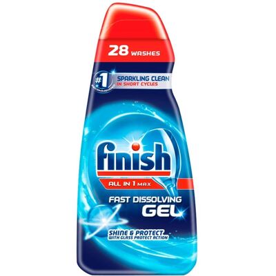 Finish All in 1 Max Lemon Dishwasher Gel - Dishwashing Product Finish All in 1 Max Lemon Dishwasher Gel - Dishwashing Product